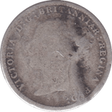 1861 THREEPENCE ( NF ) - THREEPENCE - Cambridgeshire Coins