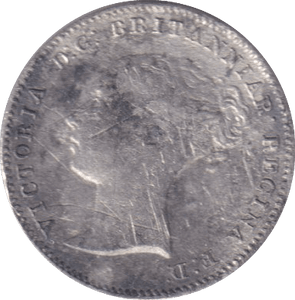 1861 THREEPENCE ( VF ) - THREEPENCE - Cambridgeshire Coins