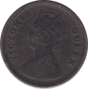 1862 1/2 PICE BRITISH INDIA - WORLD COINS - Cambridgeshire Coins