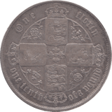 1862 FLORIN ( GF ) - FLORIN - Cambridgeshire Coins