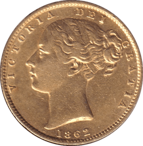 1862 GOLD SOVEREIGN ( EF ) - SOVEREIGN - Cambridgeshire Coins