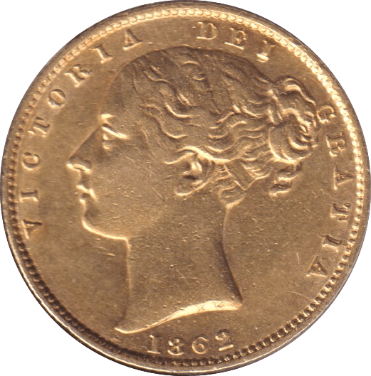 1862 GOLD SOVEREIGN ( EF ) - SOVEREIGN - Cambridgeshire Coins