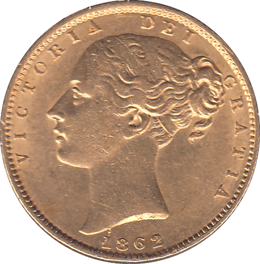 1862 GOLD SOVEREIGN ( EF ) - SOVEREIGN - Cambridgeshire Coins