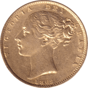 1862 GOLD SOVEREIGN ( EF ) - SOVEREIGN - Cambridgeshire Coins
