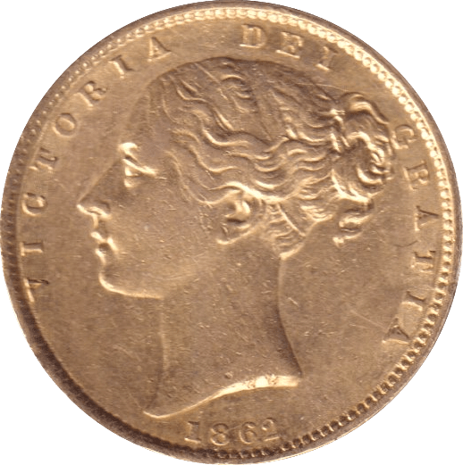 1862 GOLD SOVEREIGN ( EF ) - SOVEREIGN - Cambridgeshire Coins