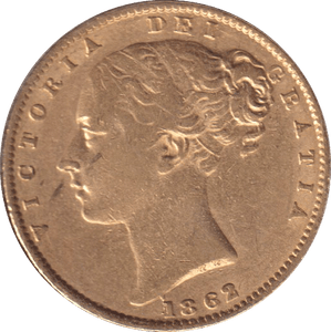 1862 GOLD SOVEREIGN ( GVF ) - SOVEREIGN - Cambridgeshire Coins