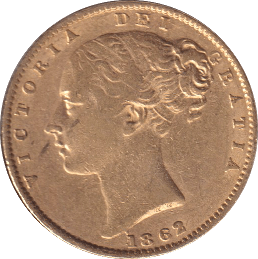 1862 GOLD SOVEREIGN ( GVF ) - SOVEREIGN - Cambridgeshire Coins