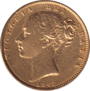 1862 GOLD SOVEREIGN ( GVF ) - SOVEREIGN - Cambridgeshire Coins