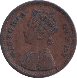 1862 HALF PICE INDIA - WORLD COINS - Cambridgeshire Coins