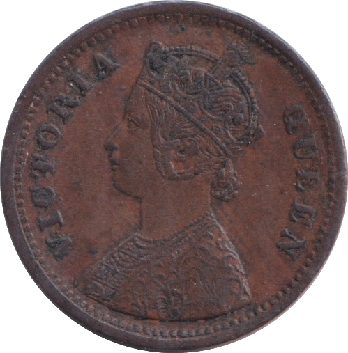 1862 HALF PICE INDIA - WORLD COINS - Cambridgeshire Coins