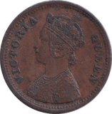 1862 HALF PICE INDIA - WORLD COINS - Cambridgeshire Coins