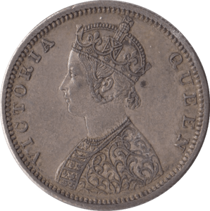 1862 HALF RUPEE INDIA - WORLD COINS - Cambridgeshire Coins