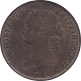 1862 HALFPENNY ( AUNC ) - HALFPENNY - Cambridgeshire Coins