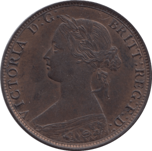 1862 HALFPENNY ( EF ) - Halfpenny - Cambridgeshire Coins