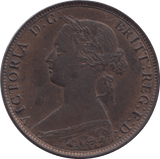 1862 HALFPENNY ( EF ) - Halfpenny - Cambridgeshire Coins