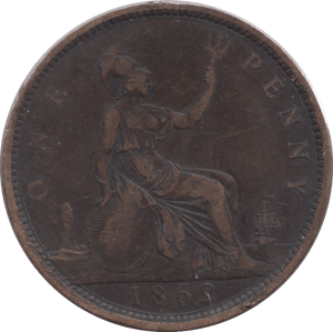 1862 HALFPENNY ( FINE ) - Halfpenny - Cambridgeshire Coins