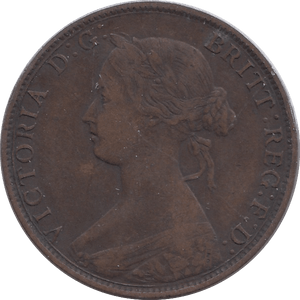 1862 HALFPENNY ( FINE ) - HALFPENNY - Cambridgeshire Coins