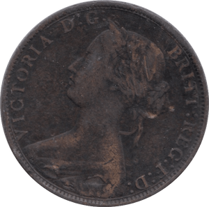 1862 HALFPENNY ( FINE ) - Halfpenny - Cambridgeshire Coins