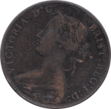 1862 HALFPENNY ( FINE ) - Halfpenny - Cambridgeshire Coins