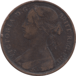 1862 HALFPENNY ( FINE ) - Halfpenny - Cambridgeshire Coins