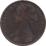 1862 HALFPENNY ( FINE ) - Halfpenny - Cambridgeshire Coins