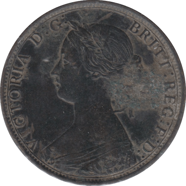 1862 HALFPENNY (FINE) - HALFPENNY - Cambridgeshire Coins