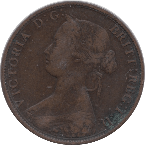 1862 HALFPENNY ( GF ) - HALFPENNY - Cambridgeshire Coins
