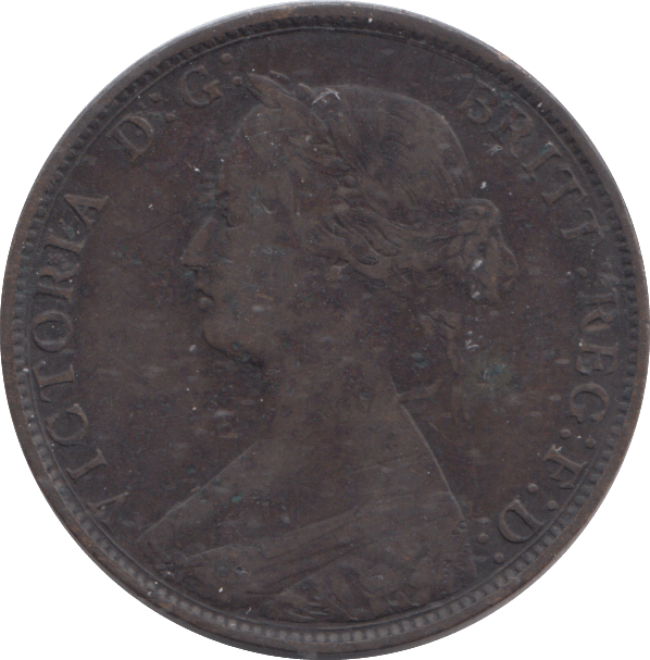 1862 HALFPENNY ( GF ) - HALFPENNY - Cambridgeshire Coins