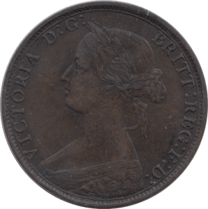 1862 HALFPENNY ( GF ) - Halfpenny - Cambridgeshire Coins