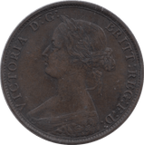 1862 HALFPENNY ( GF ) - Halfpenny - Cambridgeshire Coins