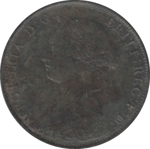 1862 HALFPENNY ( GVF ) - HALFPENNY - Cambridgeshire Coins