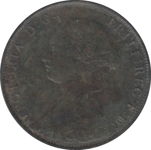 1862 HALFPENNY ( GVF ) - HALFPENNY - Cambridgeshire Coins