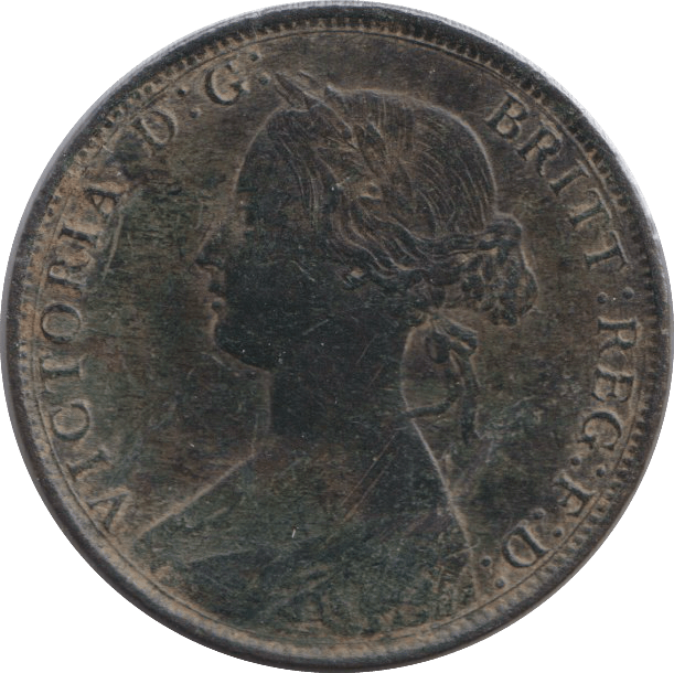 1862 HALFPENNY ( VF ) - HALFPENNY - Cambridgeshire Coins