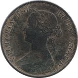 1862 HALFPENNY ( VF ) - HALFPENNY - Cambridgeshire Coins