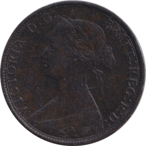 1862 HALFPENNY ( VF ) - HALFPENNY - Cambridgeshire Coins