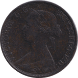 1862 HALFPENNY ( VF ) - HALFPENNY - Cambridgeshire Coins