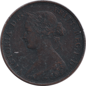1862 HALFPENNY ( VF ) - HALFPENNY - Cambridgeshire Coins