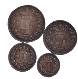 1862 MAUNDY SET VICTORIA - Maundy Set - Cambridgeshire Coins
