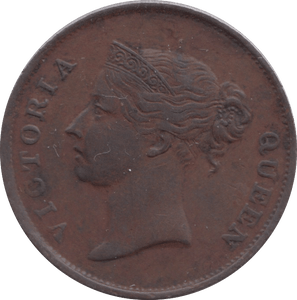 1862 ONE CENT EAST INDIA COMPANY - WORLD COINS - Cambridgeshire Coins