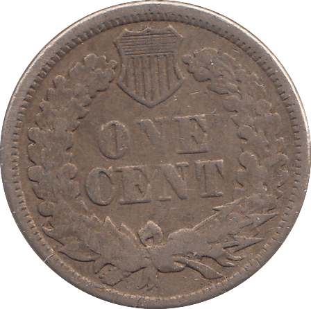 1862 ONE CENT USA - WORLD COINS - Cambridgeshire Coins