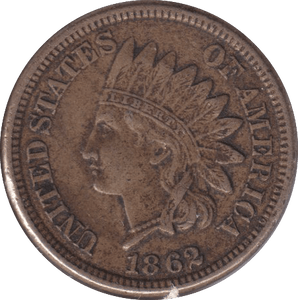 1862 ONE CENT - WORLD COINS - Cambridgeshire Coins
