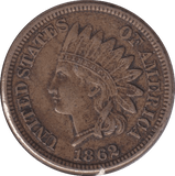 1862 ONE CENT - WORLD COINS - Cambridgeshire Coins