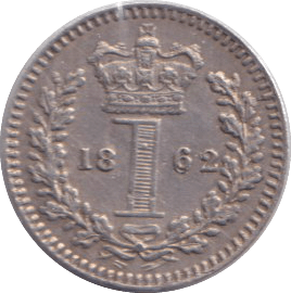 1862 ONE PENCE ( EF ) - WORLD COINS - Cambridgeshire Coins