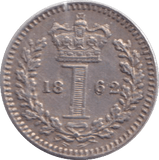 1862 ONE PENCE ( EF ) - WORLD COINS - Cambridgeshire Coins
