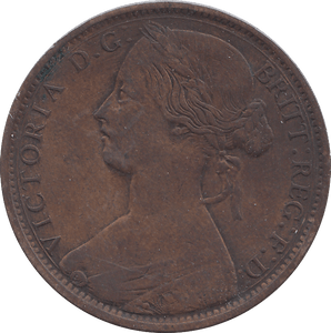 1862 ONE PENNY ( VF ) - WORLD COINS - Cambridgeshire Coins