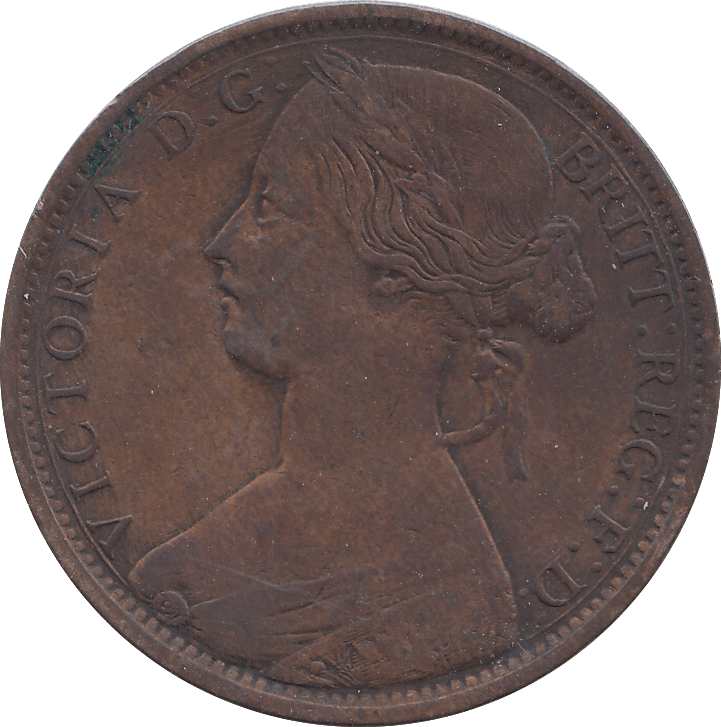 1862 ONE PENNY ( VF ) - WORLD COINS - Cambridgeshire Coins