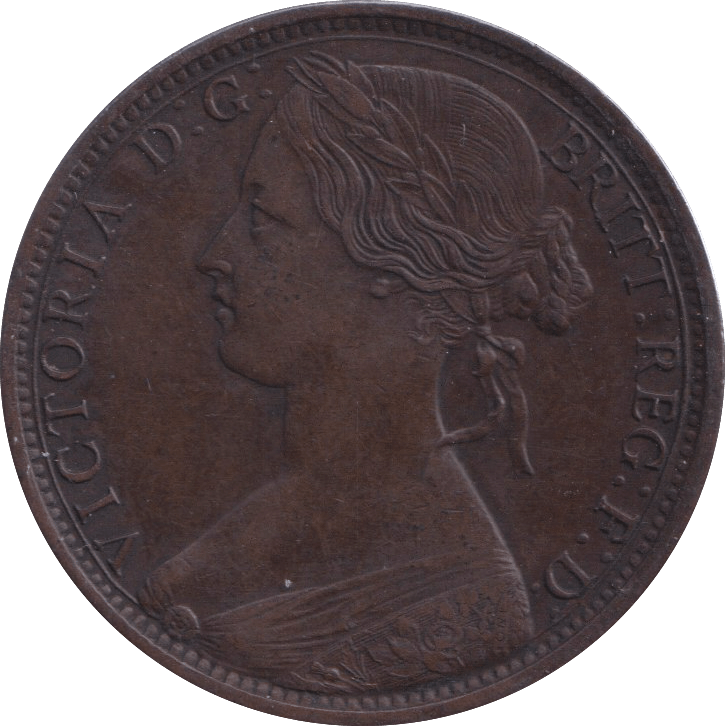 1862 PENNY ( EF ) - PENNY - Cambridgeshire Coins