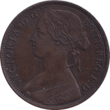 1862 PENNY ( EF ) - PENNY - Cambridgeshire Coins