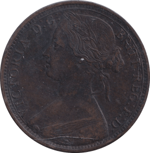 1862 PENNY ( EF ) - PENNY - Cambridgeshire Coins