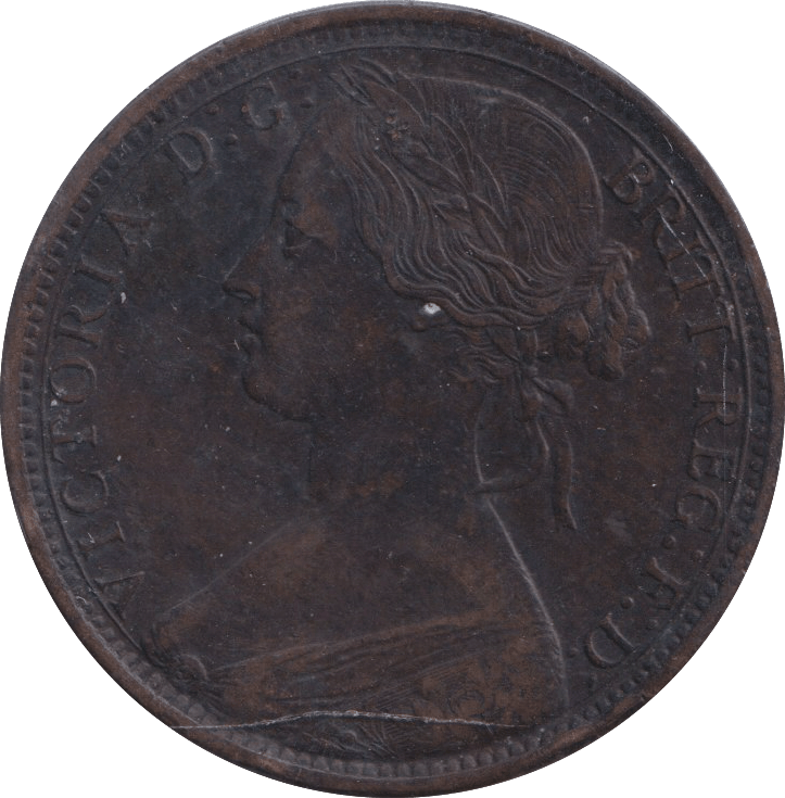 1862 PENNY ( EF ) - PENNY - Cambridgeshire Coins